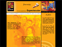 Tablet Screenshot of himaespectaculos.com